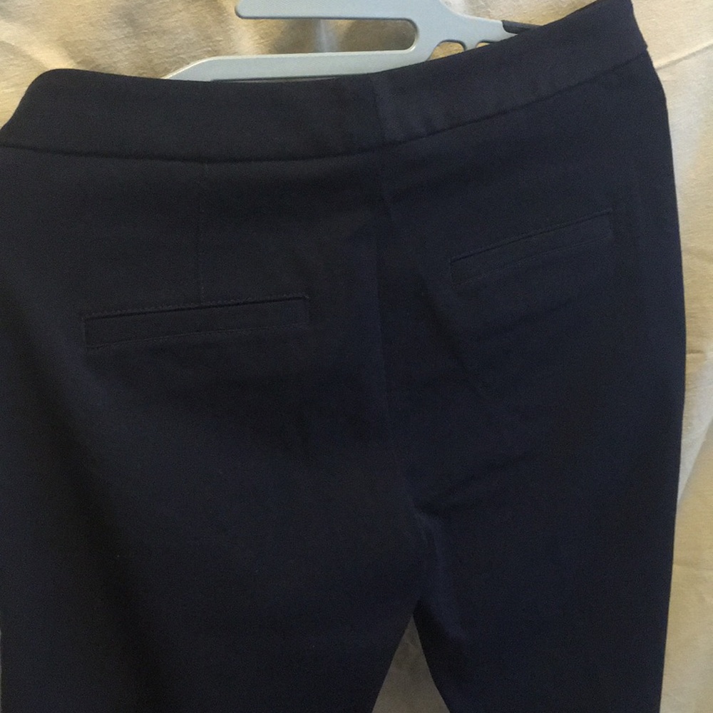 Size 2 must see NWT banana republic navy pants - Picture 6 of 7